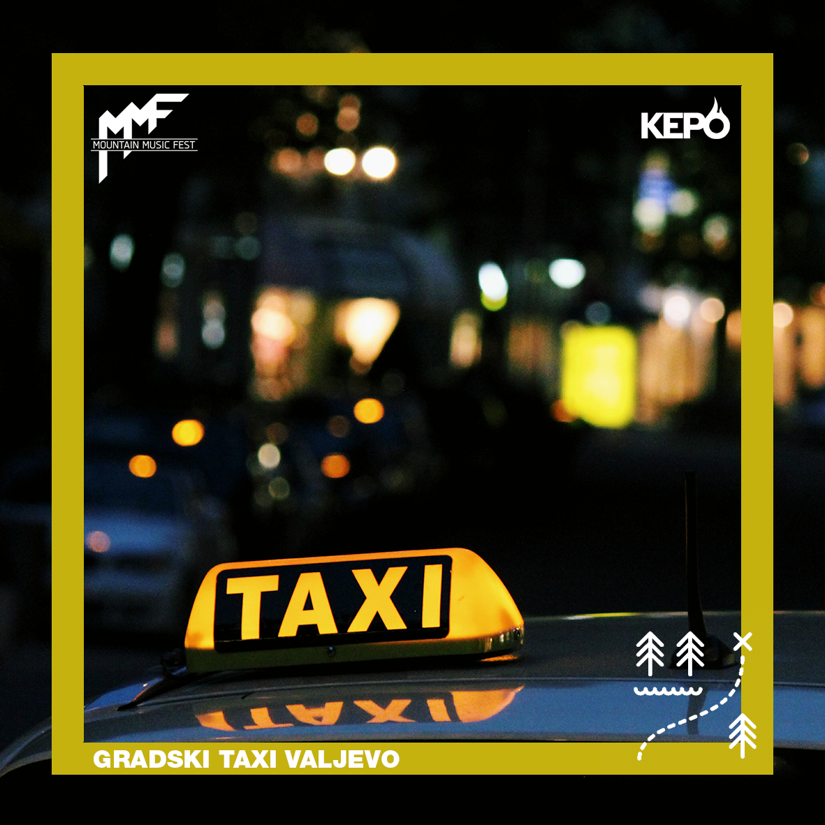 Gradski Taxi Valjevo – partner festivala!